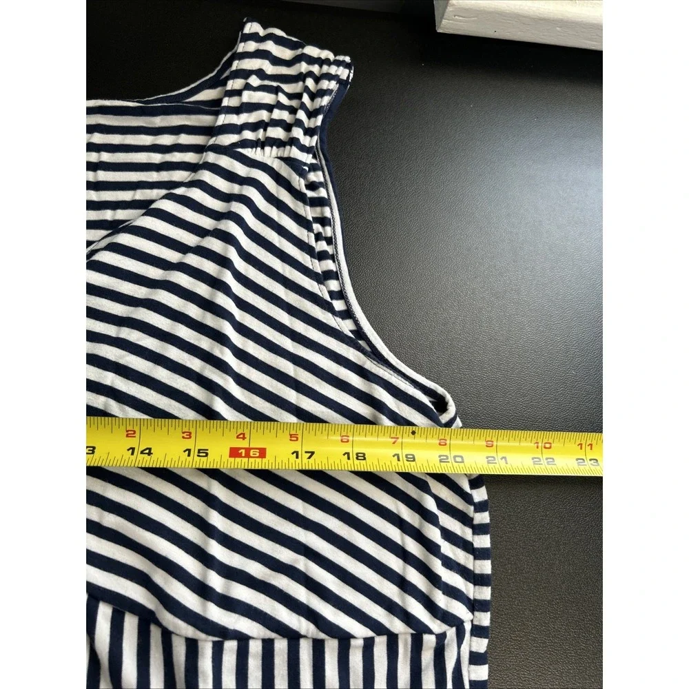 Style & Co‎ Women's 3X Striped Nautical Sleeveless Midi Dress Stretch Comfort